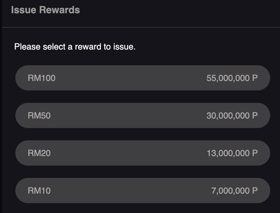 Redeem Rewards